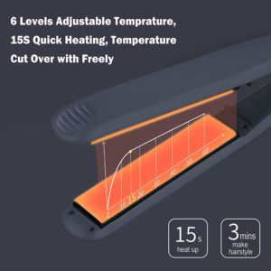 6 adjustable temperature levels