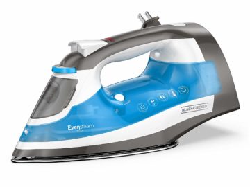 black andBest decker steam iron with retractable cord Reviews