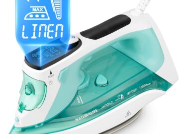 Naturalife Steam Iron with LCD Display Review