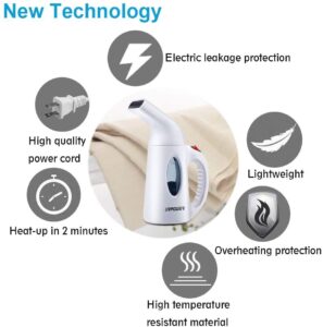 features of URPOWER Handheld fabric Steamer